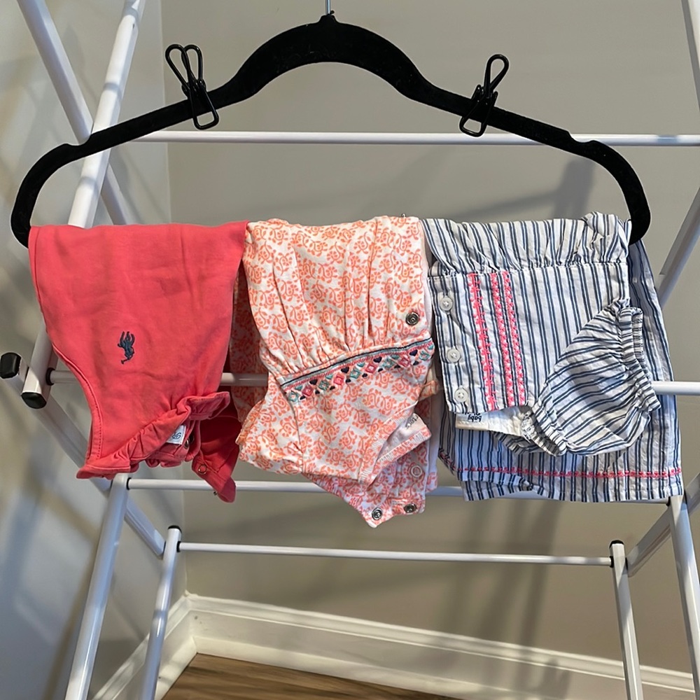 9m dress and romper bundle